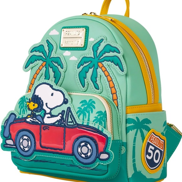 Loungefly | Bags | Loungefly Peanuts Snoopy Road Trip 5th Anniversary ...